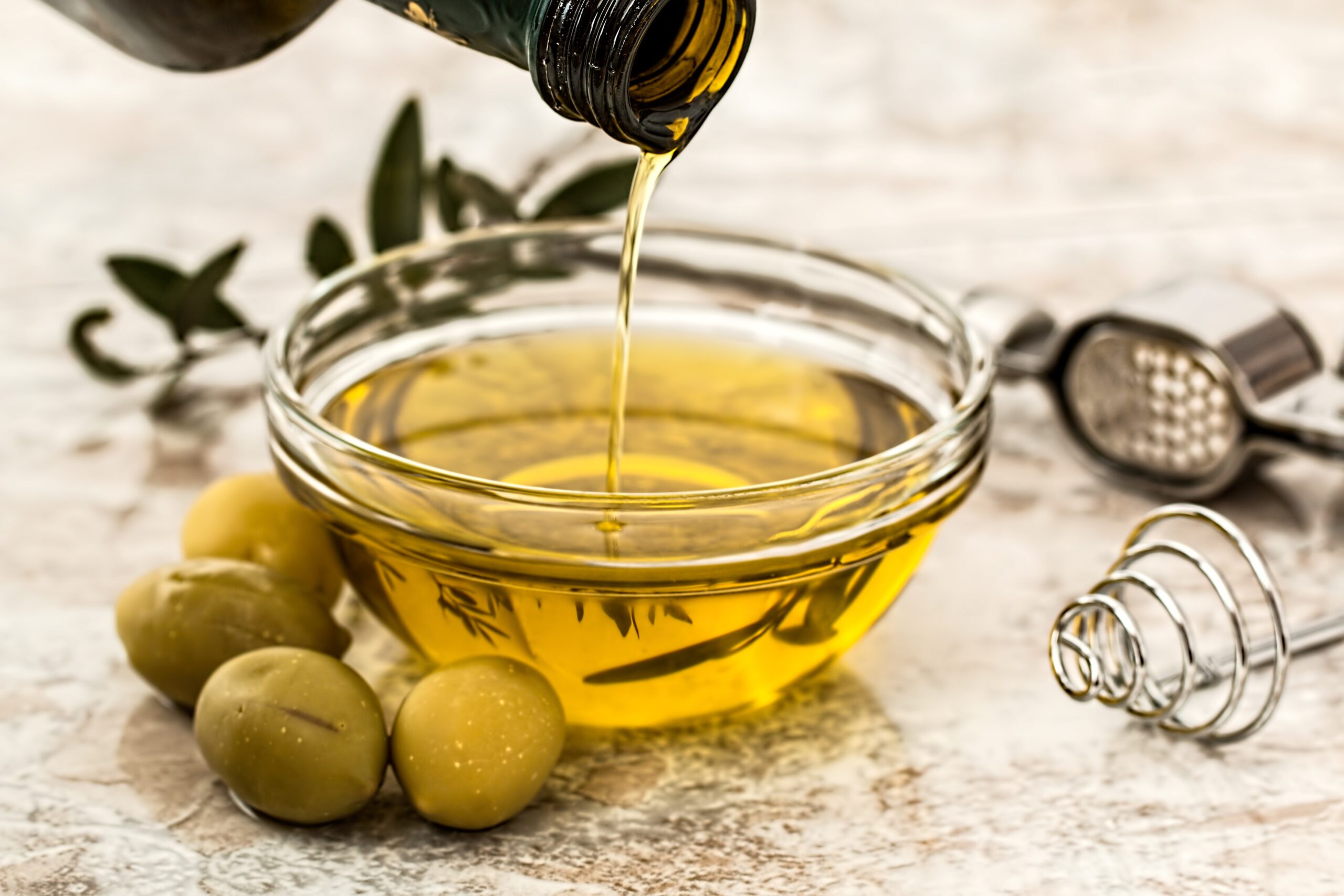 Un nuevo aceite de oliva...directamente bendito