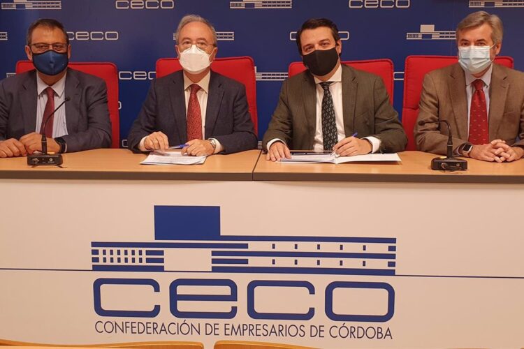 CECO y Ayuntamiento firman un convenio para impulsar la Oficina de Apoyo al Inversor en Córdoba