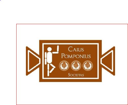 'Caius pomponius societas', una marca para el mundo del teatro