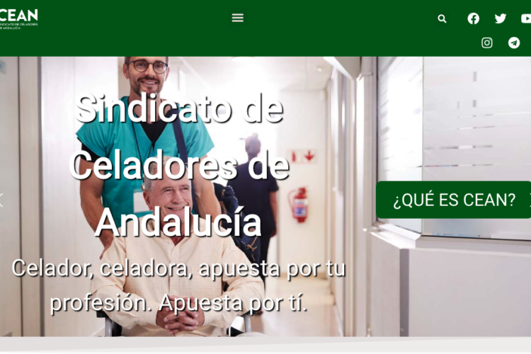 El Sindicato de Celadores de Andalucía (CEAN) registra su marca.