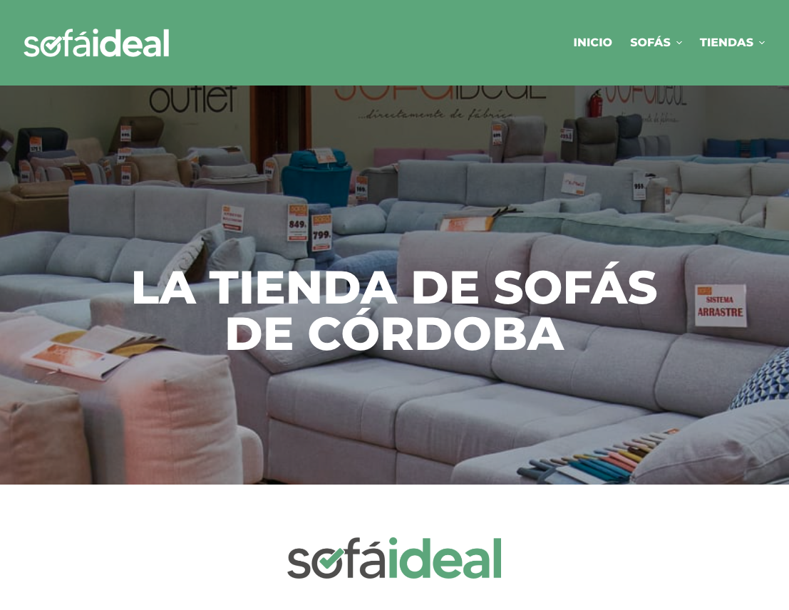 La tienda de sofás Sofá Ideal registra su marca