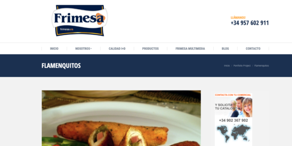 Flamenquitos, una marca registrada de FRIMESA