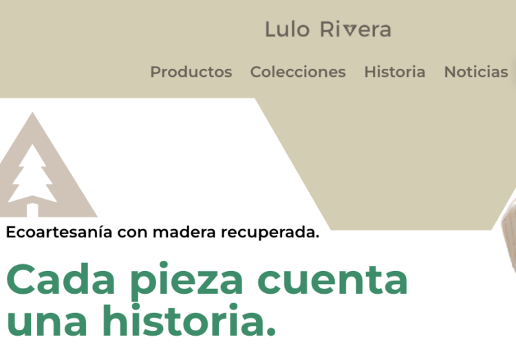 Lulo Rivera y Luis Lorent, dos marcas registradas para productos realizados ecoartesanía.
