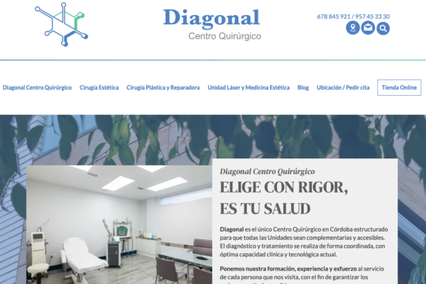 El centro Diagonal especializado en medicina estética registra AI Diagonal