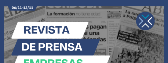 Revista de Prensa Empresas (06/11-12/11): Toda la información local en un clic