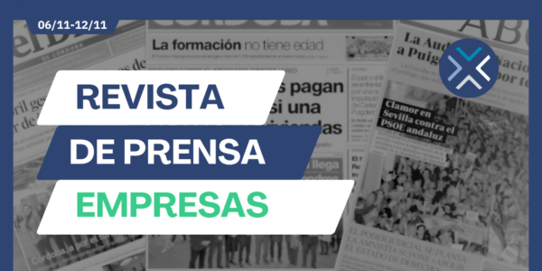 Revista de Prensa Empresas (06/11-12/11): Toda la información local en un clic