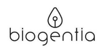 Presentación de la marca 'biogentia' para productos farmacéuticos y servicios de salud en Córdoba