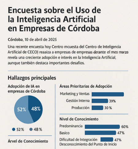 Encuesta sobre el Uso de la Inteligencia Artificial en Empresas de Córdoba